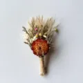 Handmade dried flower boutonniere mini bouquet for wedding party holiday decoration gift. - Style 23