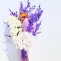 Mini dried flower bouquet wedding boutonniere preserved floral gift home decor aesthetic - Style 28