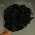 Black preserved hydrangea bouquet 20cm single stem DIY floral arrangement craft material decor - Single Stem Anna Hydrangea / Black
