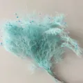 Bouquet di fiori secchi e preservati azzurro chiaro per decorazioni domestiche e regali. - blu Tiffany