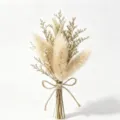 Mini Trockenblumen Strauß natürliches Pampasgras kleine Blumen Gesteck für Hochzeitsgeschenk - Stil 45