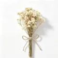 Handgemachter natürlicher trockener Schleierkraut Mini Blumenstrauß für Hochzeitsgeschenk. - Stil 52