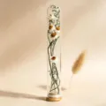 Glass test tube dried flower immortal flower miniature wishing bottle desktop decor gift. - Pure Rudan Bird