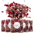 Natural dried flower petals confetti for wedding party and celebration decoration eco-friendly - Style 10 (Bag)