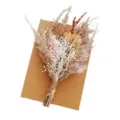 Mini dried flower bouquet rustic boutonniere preserved floral gift box decor wedding accessory - Style 11