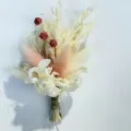 Mini preserved flower bouquet colorful dried flowers small floral gift wedding decor - (One Bundle) / ANWHQ-06