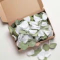 Natural dried flower petals and eucalyptus leaves confetti for wedding party decoration box. - Style 5 (Box)