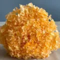 Ortensia preservata stelo singolo fiore secco arancione decoro floreale nordico variante - Giallo arancio