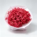Pink baby's breath dried flower bouquet, beautiful gift wrapping for home decor and party styling. - 80-100g / Red
