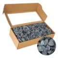 Preserved hydrangea dried flowers DIY box craft material gray floral arrangement decor gift supply - Gray