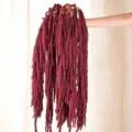 Burgundy hanging dried amaranth flowers, gorgeous floral arrangement for wedding home decor. - 30-60CM / Burgundy