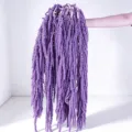 Purple hanging amaranth dried flower variant, romantic wedding and holiday decor floral. - Purple