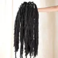 Black hanging dried flowers amaranthus real preserved floral for wedding decor party - Black