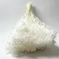 White dried baby's breath flowers bouquet, perfect for DIY home decor and festive gifts. - Dream Star