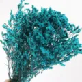Blue dried flowers bouquet preserved natural plants for home decor and floral arrangement - Long Bouquet 002