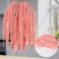 Pink hanging amaranthus dried flowers preserved floral decor for wedding festival - Pink