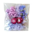 Assorted dried flowers preserved flower material pack for DIY aromatherapy candles crafts. - Lilac