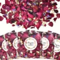 Natural dried rose flower petals wedding confetti biodegradable floral decor packs - Style 16 (Bag)