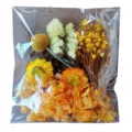 Dried pressed flowers assortment in bag for DIY crafts, resin art and candle making. - Blue Tide