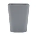 Petite poubelle grise minimaliste en plastique pour bureau, cuisine et salle de bain. - Gris