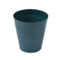 Corbeille à papier plastique simple style nordique pour salon bureau salle de bain grand modèle - Petit 6L / Bleu Mer Foncé