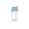 Sport Shaker Becher Fitness Trinkflasche tragbar große Kapazität Protein Mixer - Himmelblau