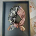 Elegant silk scarf small square women fashion paisley print chic neckerchief 53x53cm top - RT#53