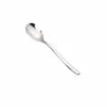 Stainless steel dinner spoon in silver, perfect for Western dining and modern table settings. - Silver Large Spoon