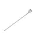 Stainless steel straw spoon long handle metal mixing spoon for bubble tea cocktail - Waterdrop Straw Spoon / Silver
