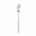 Stainless steel long handle fork, durable kitchen tableware variant for daily use and dessert. - Silver Fork