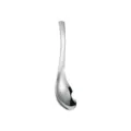 Stainless steel curved soup spoon, thickened ergonomic handle, ideal for home and hotel use. - Medium Spoon