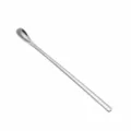 Japanese stainless steel long handled mixing spoon for coffee, dessert and tea, 177mm - Stirring Spoon / 17.7cm / Silver