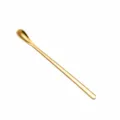 Goldener langer Griff Edelstahllöffel Kaffeelöffel 155mm Dessert Rührlöffel Variante - Rührlöffel / 15.5cm / Gold