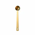 Cuillère mesure en acier inoxydable 5ml long manche pour poudre de café cuisine - 5ml / Or