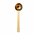 Cuillère doseuse en acier inoxydable doré avec long manche, capacité 25ml pour café. - 25ml / Or