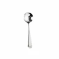 Stainless steel round spoon 16cm original color dessert soup spoon kitchen tableware - Original Color