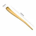 Gold 304 stainless steel tea scoop, 130mm length, elegant narrow design for tea ceremony. - Teaspoon / Gold