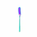 Rainbow stainless steel butter knife, spread jam and cheese easily, kitchen tool 16.5cm - Butter Knife / AB Color