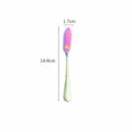 Stainless steel butter knife rainbow spread bread jam cheese tool 14.8cm kitchen flatware - Butter Knife / AB Color