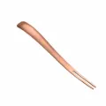 304 stainless steel tea spoon fruit fork dual-use dessert cake dual head fork spoon - Dual-Purpose / Rose Gold