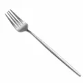 Stainless steel western table fork, elegant slender handle, durable cutlery 215mm long. - Large Fork / Natural