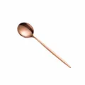 Rose gold stainless steel dinner spoon, elegant cutlery tableware for restaurant and kitchen. - Small Soup Spoon / Rose Gold