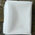 White tulle mesh fabric for bridal wedding veil DIY decoration, long train material - 300CM Width One Yard / Ivory