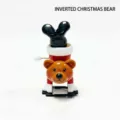 Süßes Aufzieh-Spielzeug Bär Weihnachtsfest Party Geschenk Kinder lustiges Tischspielzeug - Kopfstehender Bär