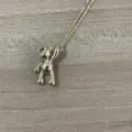 Collier pendentif ours en or minimaliste chaîne de clavicule mignonne bijou tendance. - Grand Ours Or