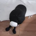 Süße schwarze Kinder-Baseballkappe mit Plüsch-Insektendesign, bequem und gut sonnengeschützt. - Alter 3-8 / Kopf 50-54CM / Schwarz