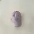 Kids baseball cap summer breathable sun protection hat cute embroidered design for outdoor travel - 48-52cm / Purple