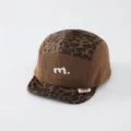 Kinder Cord Leo Muster Baseball Cap 5-Panel Hut süße Herbst Winter Mode Kleinkind Mütze - 50cm Verstellbar Passend Für 1-3 Jahre / M. Leopardenmuster / Kaffeebraun