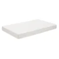 Foldable fabric storage box, beige linen drawer organizer for clothes and home organization - Large (47*28*21cm) / Beige Cover (Washable)