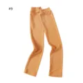 Detail view of modal cotton arm sleeves in camel color, showing soft texture and ribbed cuffs. - Style #9